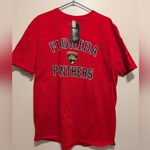 NHL Florida Panthers Bold Red Tee